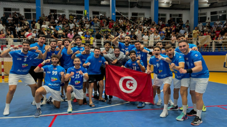 المنتخب التونسي يواجه نظيره المصري في نهائي كأس إفريقيا لكرة اليد للأواسط